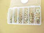 10-32-1/2 Cad Plated Steel AN Washer Kit