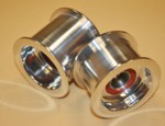 Billet Alum. Small Dia. Idler Pulley Polished #4102