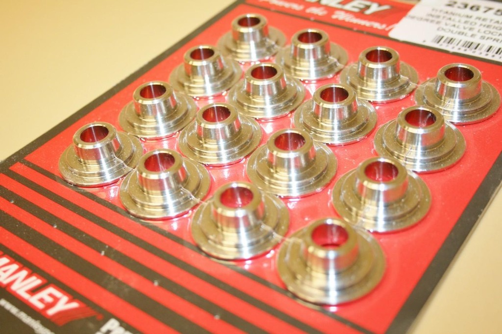 Manley Engine Valve Spring Retainer Set 23639-16; 1.340" OD 7° Titanium