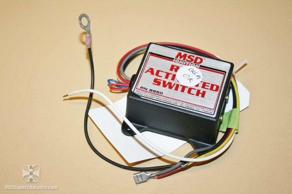 Used MSD Rpm Activated Switch #8950