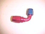 90 Degree Fitting Double Swivel Alum.