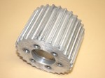 Used 13.9-28  blower pulley alum.