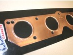392 Hemi Embossed Copper Round Exhaust Gasket Set