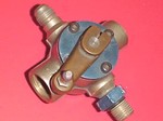 Used -6 four way fuel shut off valve