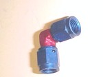 Female Alum. Swivel Coupling 90 Degree Forged