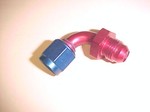 Female Alum. To Male 90 Degree Tube Swivel Coupling