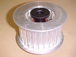 Used 14mm HTD toothed alum. idler pulley 2.750"