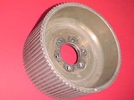 Used 8mm GT 78 center flange blower pulley mag 4.30"