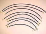 -3 Rubber AN hose Line Set Injector Hat Bug, Bird, Buzzard