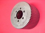 Used 8mm 62 tooth blower pulley alum.