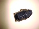 -4 to .125" pipe straight male flare to pipe adpt.