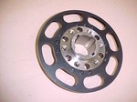 Hemi Crank Hub Short Titanium W/Degree Ring