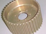 Used 14mm 45 GT tooth mag blower pulley center flange