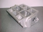 SBC TBS Street Large Port Satin Blower Manifold