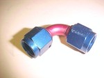 Female Alum. Swivel Coupling 90 Degree Tube