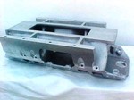 BBC Comp. Blower Manifold Raised Satin