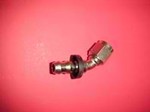 -6 45 Degree Push On Fitting Super Nickel