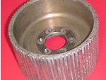 Used 8mm GT 76 Center Flange Blower Pulley Mag 4.30"