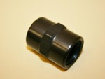 Coupler AN Male To Male Black Anodized