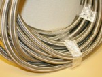 Used -12 Braided Stainless Steel CPE Hose 90ft.