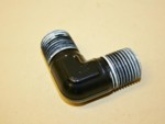 Used 90 Degree 1/2" Pipe To 1/2" Pipe Adpt. Black