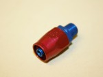 Used -4 To 1/8" NPT Pipe AN Hose End Alum. Fitting Earl's #320104