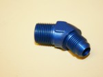 Used -6 To 3/8" NPT Pipe Alum. Fitting Russell #662390