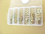 10-32-1/2 Cad Plated Steel AN Washer Kit