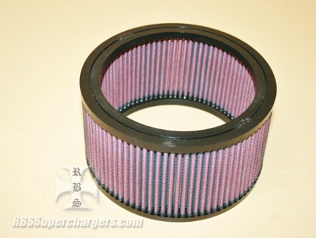 Polished Alum. Single Or Dual BDS 4150 Scoop K&N Air Filter (2200-0052A)