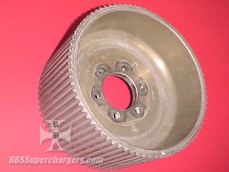 Used 8mm GT 78 Center Flange Blower Pulley Mag 4.30" (7001-0878MGTC2)