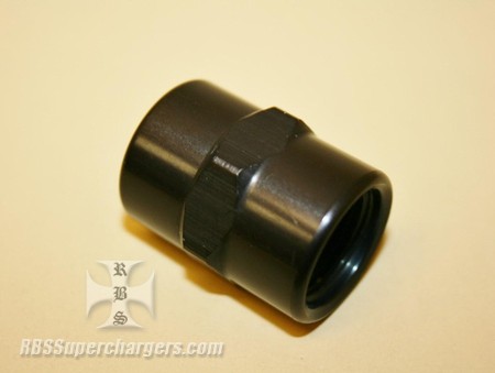 Coupler AN Male To Male Black Anodized (340-0004)