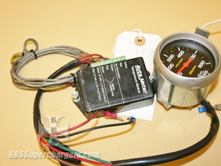 Used Display Autometer Pro-Comp Water Temp. Gauge 0 To 600 (7010-0044)