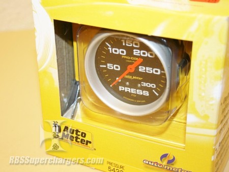 Auto Meter Pro Comp Pressure 0 To 300 Liquid Filled #5423 (2600-0026S)