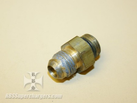 SOLD Used -6 AN/ORB Brass Fitting (7003-0051B)