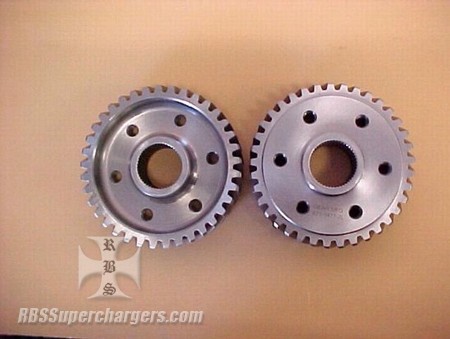 OUT OF STOCK Littlefield Roots Blower Steel Gear Set Large Shaft (1300-0026)