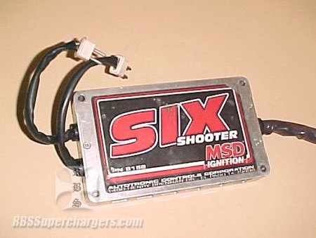 Used MSD 8158 Ignition Retard Box Six Shooter (7010-0031)