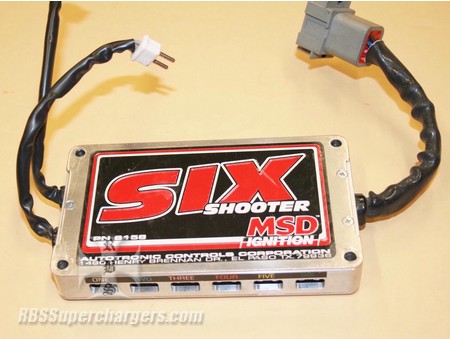 Used MSD 8158 Ignition Retard Box Six Shooter C (7010-0031C)