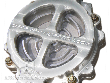 Clear View 4.00" Transmission Filter Assm. 28 Micron (2600-0059F)