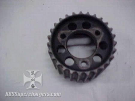 Used 13.9-27 tooth offset blower pulley mag (7001-0027M)