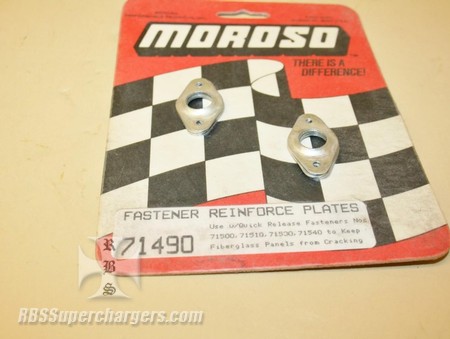 Used Moroso Quick Fastener Reinforcing Plates #71490 (7003-0085G)