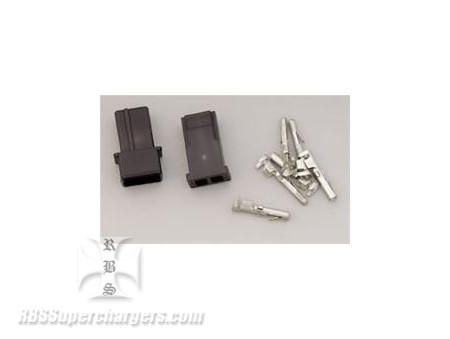 MSD Molex Generator Two Prong Plug With Pins #8824 (2500-0061)