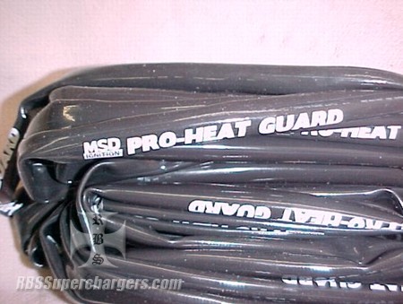 MSD Plug Wire Heat Shield Twenty Five Ft. #3411. (2500-0044)