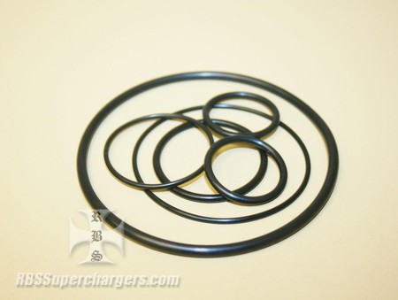 System 1 O-Ring Kit For Pro Series Billet Spin On Oil Filter Combo 5.750" (2600-0053E)