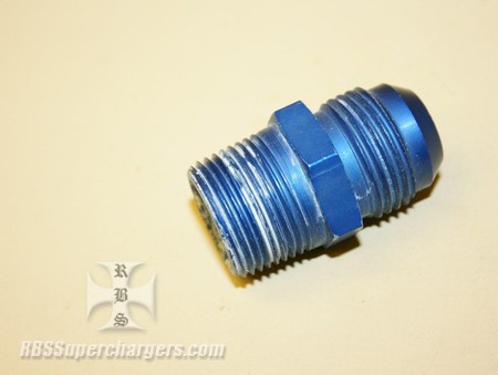 Used -12 To 3/4" NPT Pipe AN Alum. Fitting (7003-0082F)