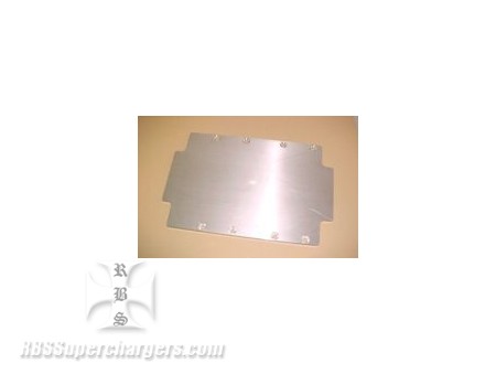 OUT OF STOCK Retro Roots Blower Set Back Plate Blank (1100-0024)