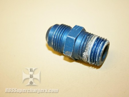 Used -10 To 1/2" NPT Pipe Alum. Fitting (7003-0068Y)