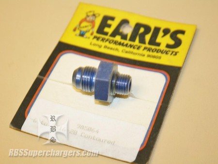 Used -6 AN To -4 ORB Fitting Earl's #985064 (7003-0089U)