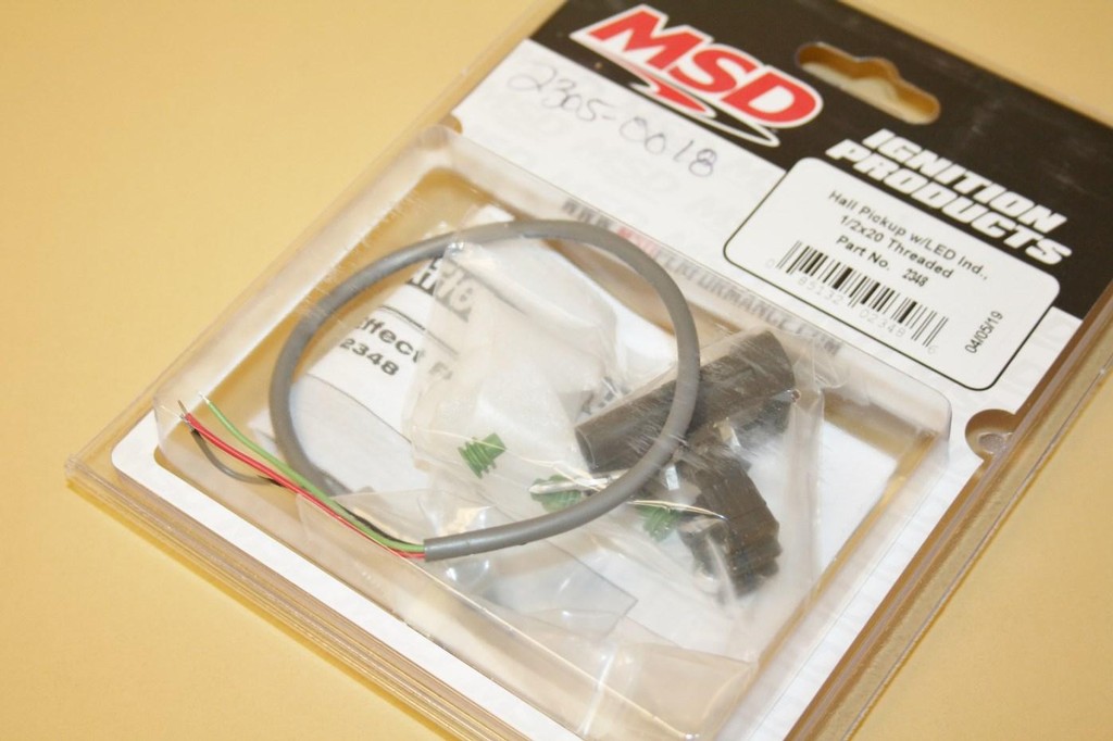MSD Hall Effect Pickup w/LED Indicator MSD Hall Effect Pickup w/LED Indicator