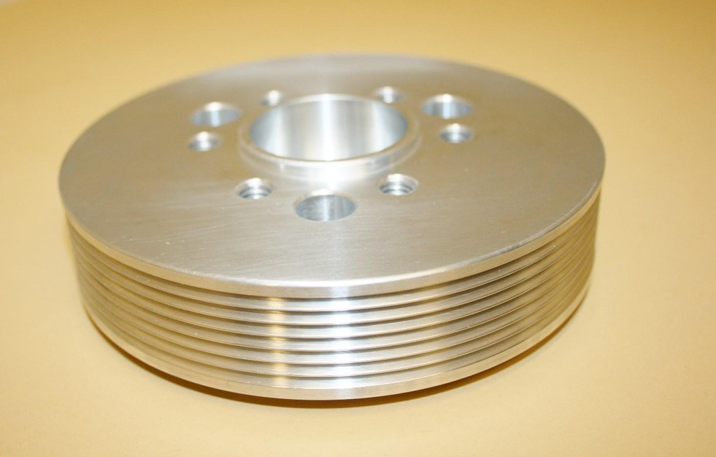 Six Rib Serpentine Acc. Pulley SBC 6.00