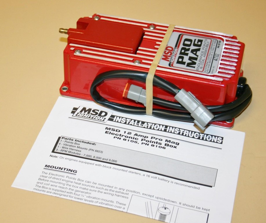 MSD 12/20 Points Box W/Rev Limiter Endurance #8106